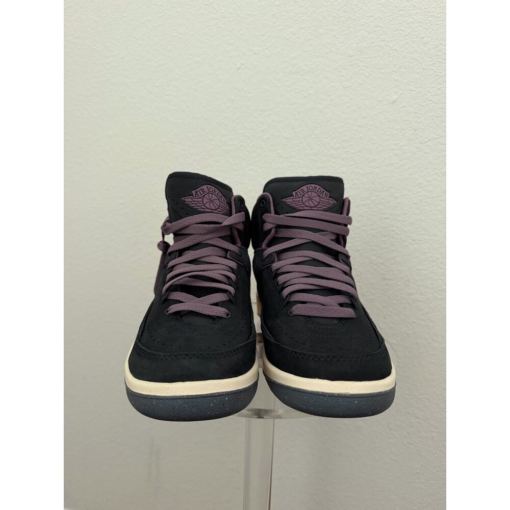New women’s Nike Jordan 2 retro mauve noir sneakers sz 6.5 - Picture 4 of 9